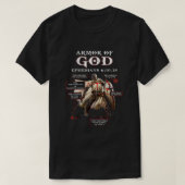 Rüstung Gottes Ritter Templer für Menschen T-Shirt (Design vorne)