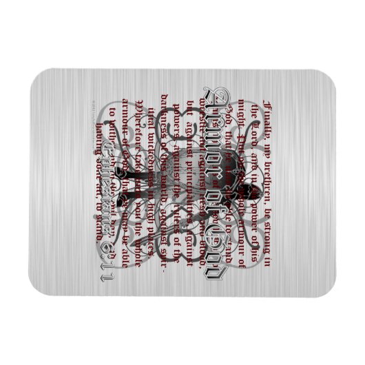 Rüstung Gottes Soldaten Magnet (Horizontal)