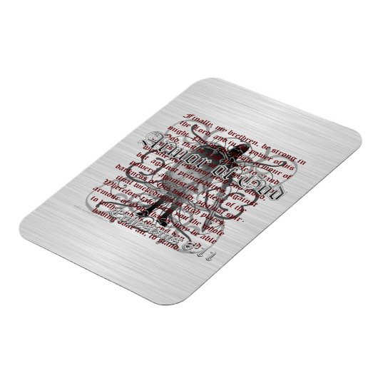 Rüstung Gottes Soldaten Magnet (Linke Seite)