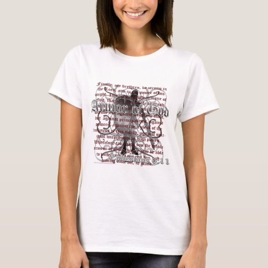Rüstung Gottes Soldaten T-Shirt (Vorderseite)