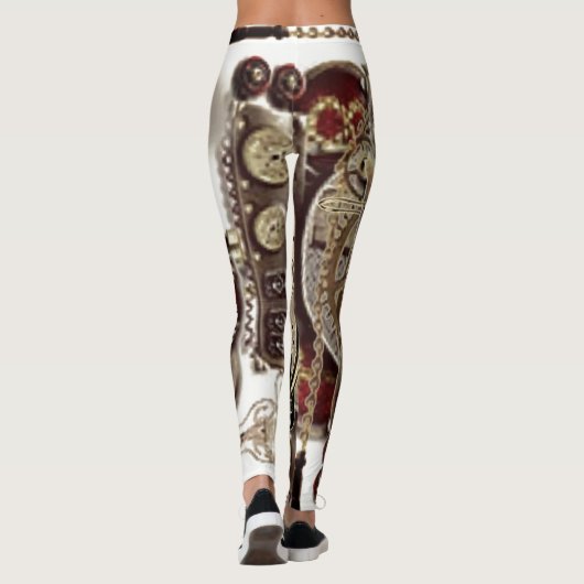 Rüstung von Dampfmaschinen Leggings (Rückseite)
