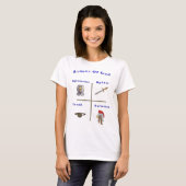 Rüstung von Gütern T-Shirt (Vorne ganz)