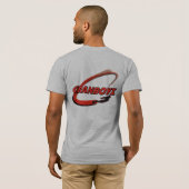 Rüstungs-Kriegs-Entwurf 1 T-Shirt (Schwarz voll)