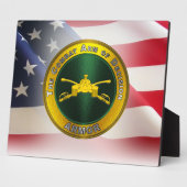 Rüstungsarmee Fotoplatte (Seite)