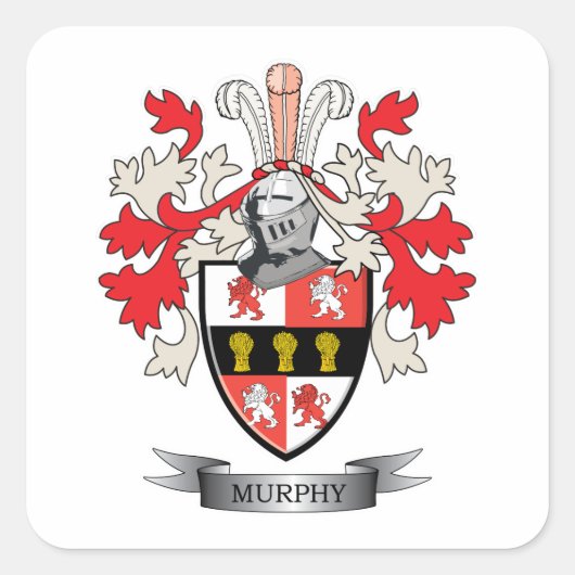 Rüstungsbeschlag Quadratischer Aufkleber (Vorderseite)