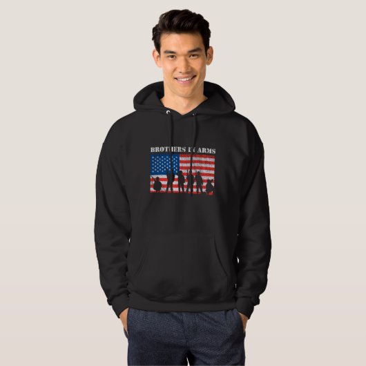 Rüstungsbrüder Hoodie (Vorne ganz)