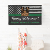 Rüstungsleder-Grüne Linie Banner (Insitu)