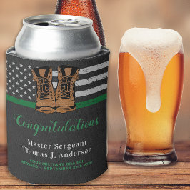 Rüstungsleder-Grüne Linie Dosenkühler