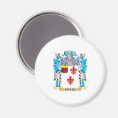 Rüstungsmantel - Familienwappen Magnet (Vorderseite/Rückseite)