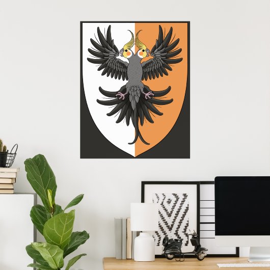 Rüstungsmütze Poster (Heimbüro)