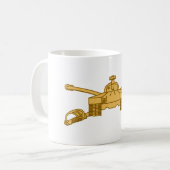 Rüstungsniederlassungs-Kaffee-Tasse Kaffeetasse (Vorderseite Links)