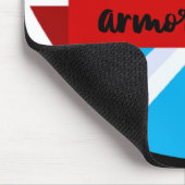 Rüstungsträger-Schwerter und Schild Mousepad (Ecke)