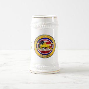 Rüstungsveteran-Zoll Bierglas