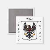 Rüstungswappen von Trento Magnet (Vorderseite/Rückseite)