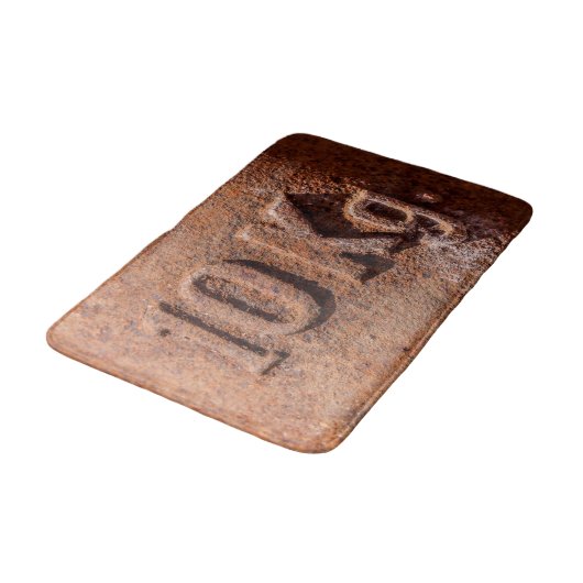 Rusty 10 kg badematte (Schrägansicht)