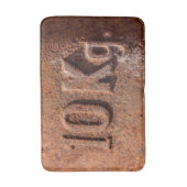 Rusty 10 kg badematte (Vorderseite Vertikal)