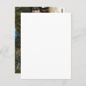 Rusty alten LKW verlassen im Outback Australien. Postkarte (Vorne/Hinten)