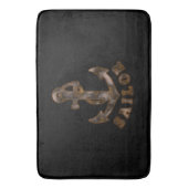 Rusty Anchor Badematte (Vorderseite Vertikal)