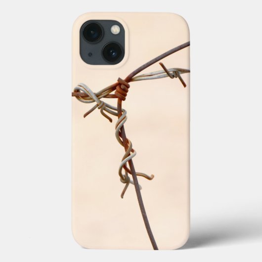 Rusty Barbed Wire Knot Case-Mate iPhone Hülle (Rückseite)