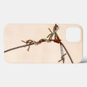 Rusty Barbed Wire Knot Case-Mate iPhone Hülle (Rückseite (Horizontal))