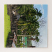 Rusty barn yard life puzzle (Horizontal)