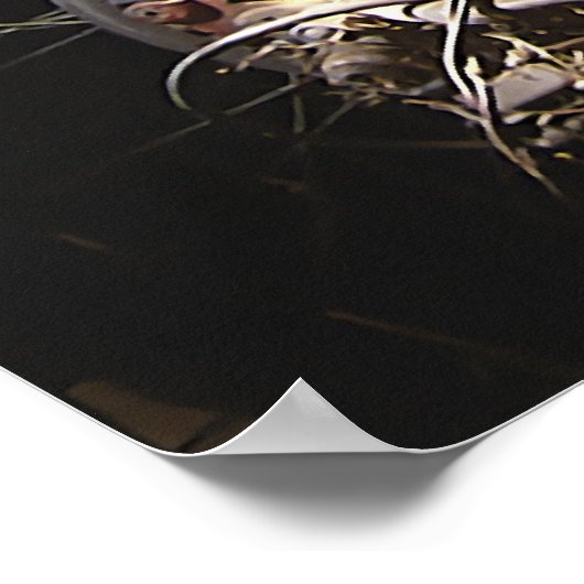 Rusty Bicycle Poster (Ecke)