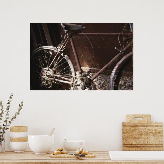 Rusty Bicycle Poster (Küche)