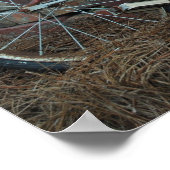 Rusty Bicycle Poster (Ecke)