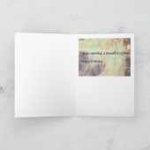 Rusty Birthday Karte (Innenseite)