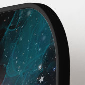 Rusty Blue Cloud Nebula Pickleball Schläger (Linke Seite)