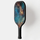 Rusty Blue Cloud Nebula Pickleball Schläger (Links)