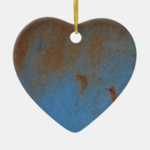 Rusty Blue Hintergrund Keramikornament