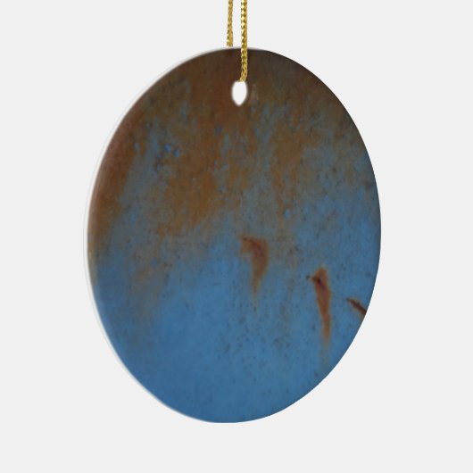 Rusty Blue Hintergrund Keramikornament (Rechts)