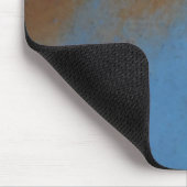 Rusty Blue Hintergrund Mousepad (Ecke)