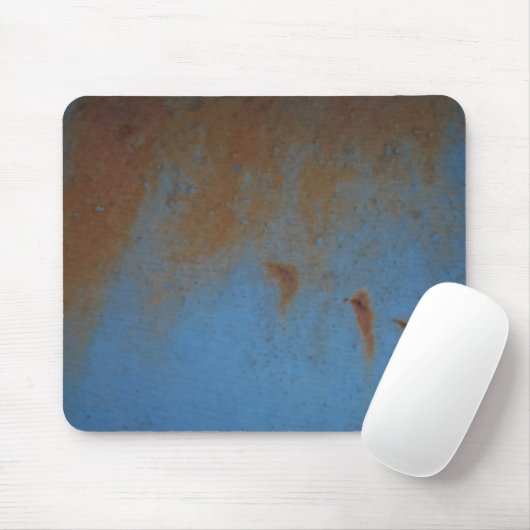 Rusty Blue Hintergrund Mousepad (Mit Mouse)