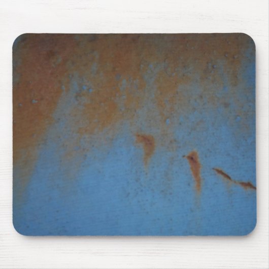 Rusty Blue Hintergrund Mousepad (Vorne)