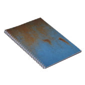 Rusty Blue Hintergrund Notizblock (Rechte Seite)