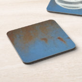 Rusty Blue Hintergrund Untersetzer (Linke Seite)
