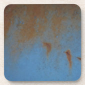 Rusty Blue Hintergrund Untersetzer (Vorderseite)