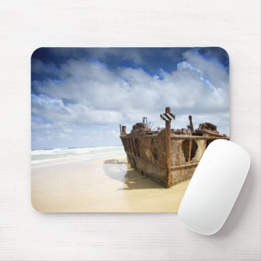 Rusty Boat Mousepad (Mit Mouse)