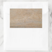 Rusty Brown Marble Rectangle Sticker (Tasche)