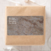 Rusty Brown-Marmor-Versandmarke (Insitu)