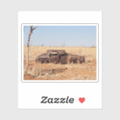 Rusty Car Aufkleber (Blatt)