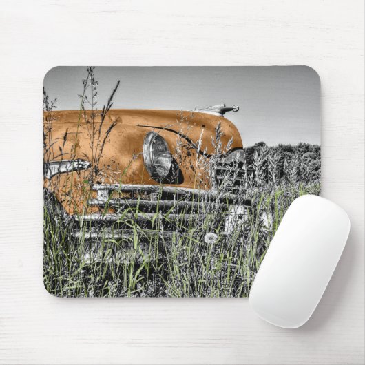 Rusty Car Mousepad (Mit Mouse)