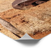 Rusty Car Poster (Ecke)