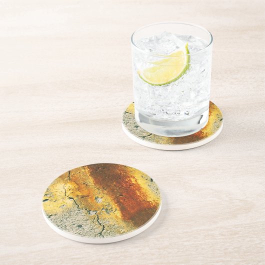 Rusty Concrete Urban Grunge Untersetzer (Seite)