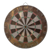 Rusty Dartboard Turnier Dartboard Darts Lover Dartscheibe (vorne)