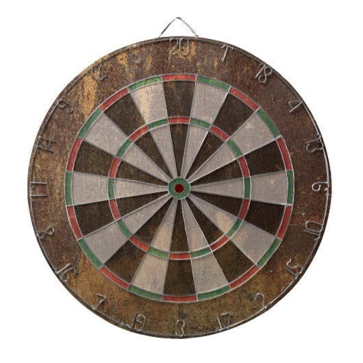 Rusty Dartboard Turnier Dartboard Darts Lover Dartscheibe (vorne)