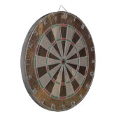 Rusty Dartboard Turnier Dartboard Darts Lover Dartscheibe (Vorderseite Links)