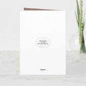 Rusty Diamond Plate Geburtstag Karte (Rückseite)